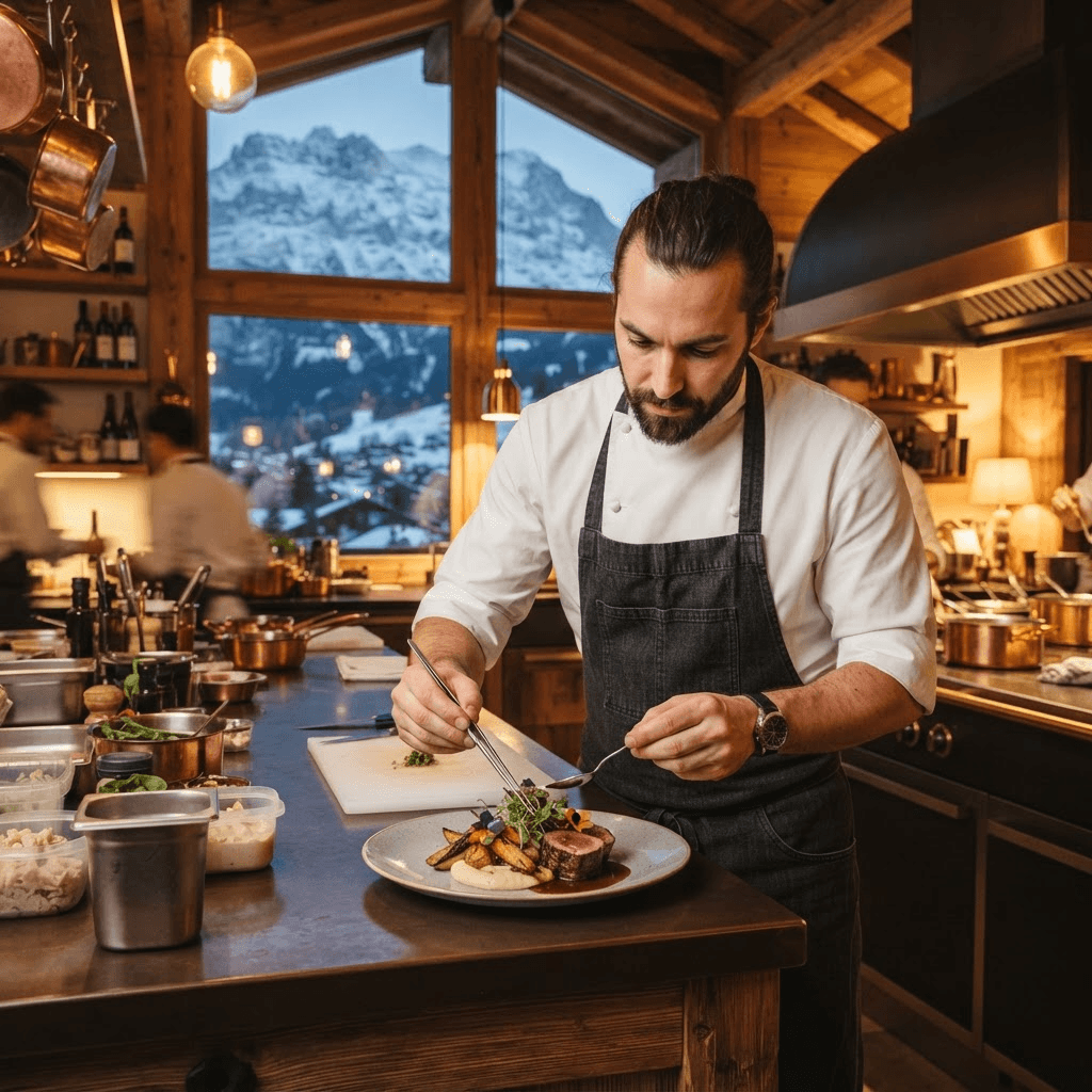 Chef at Chalet Hotel des Alpes